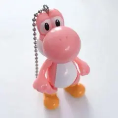 スーパーマリオ ヨッシー ピンク キーホルダー