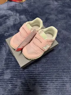 New Balance 574 ピンク スニーカー14cm