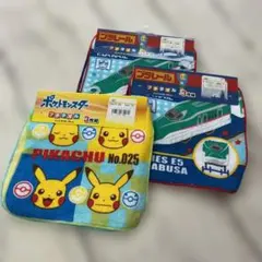 ポケモン 3枚 プラレール 6枚 プチタオル 約16×16cm 幼稚園 保育園