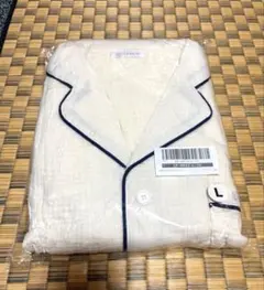 アイボリー ダブルガーゼ パジャマ Lサイズ