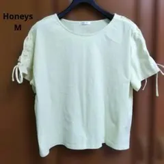 Honeys 淡い黄色 半袖Tシャツのサムネイル