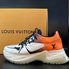 【美品✨】ルイヴィトン パルスライン スニーカー メンズ レザー 厚底 ホワイト