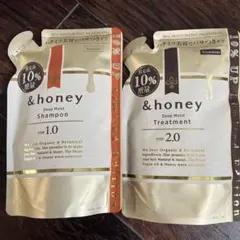 &honey Deep Moist シャンプー＆トリートメント 詰替 10%増量のサムネイル