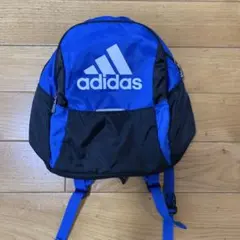 adidas 青黒　サッカー幼児用リュック