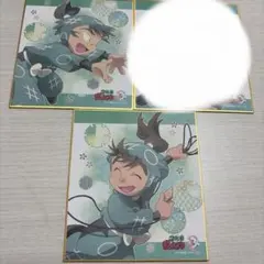 忍たま乱太郎 ミニ色紙コレクション 一年生の頃 食満留三郎 善法寺伊作