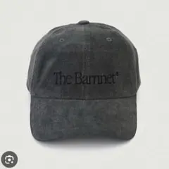 the barnnet ザバーネット　ロゴキャップ　コーデュロイ　韓国　nugu
