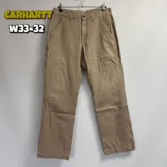 Carhartt ワークパンツ　w33 ベージュ　メキシコ　かー
