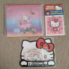 Happyくじ　ハローキティ　アニバーサリー　3点セット