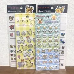 ポケモン ステッカーセット 4サイズステッカー おすそ分け