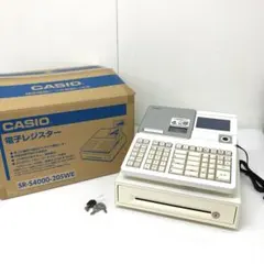 CASIO SR-S4000 レジスター ロール紙付 鍵3本 - メルカリ