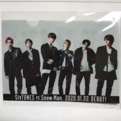 SixTONES　SnowMan　早期購入特典　A5クリアファイル