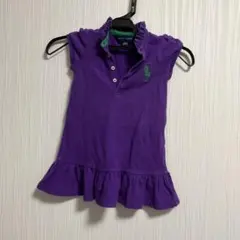ラルフローレン　紫　18m 80センチ相当　ワンピース
