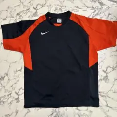 Nike サッカーウェア ネイビー/オレンジ S