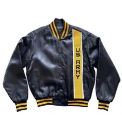 80s U.S. ARMY スタジャン 黒 swingster アメリカ製