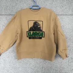XLARGE KIDS ベージュトレーナー　110サイズ