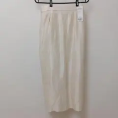 新品タグ付き　anySIS エニシス ロングスカート アイボリーのサムネイル