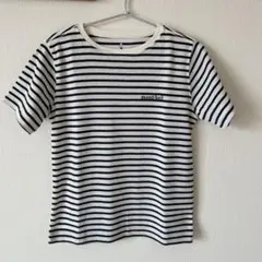mont-bell ストライプ Tシャツ 120