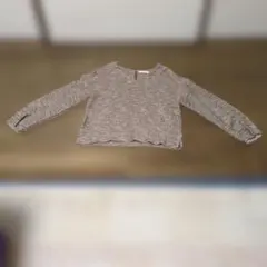 ★中古品★OPAQUE.CLIPツイードニット Mサイズ