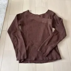 VIS ブラウントップス　2way トップス　秋冬