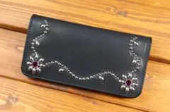 か*ん様 ワープアンドウーフ スタッズウォレットWARP AND WOOF 長財 か*ん様 ワープアンドウーフ スタッズウォレットWARP AND WOOF 長財