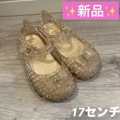 【新品】アプレレクール　クリアジェリーパンプス17センチのサムネイル