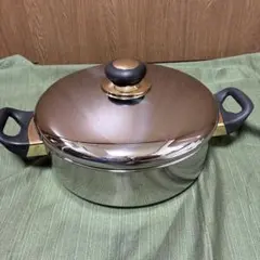 Rainbow Cooker 両手鍋 ステンレス製26c m深鍋 - メルカリ