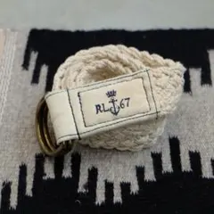 ラルフローレン アンカーロゴ 極太 5cm幅 90sスタイル マリン