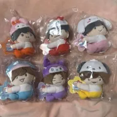 なにわ男子 サンリオコラボ クリップマスコット 6点