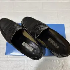 HARUTA ハルタ 学生 ローファー 革靴 黒