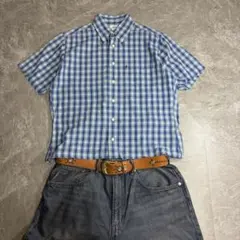 ブルックスブラザーズ 短丈チェックシャツ　cityboy チェックシャツのサムネイル