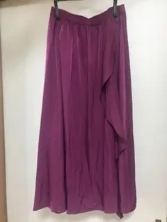ナノユニバース　ドレープスカート