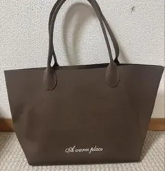 【新品未使用】Awarmplace トートバッグ キャンパストートバッグのサムネイル