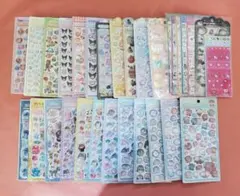 新品　30点　ボンボンドロップシール　プチドロップステッカー他　まとめ売り