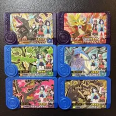 ポケモンフレンダ　レックウザ、ウガツホムラ　6英雄　6枚セット
