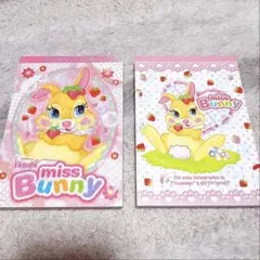 miss Bunny ミスバニーのメモ帳 平成レトロ ディズニー - メルカリ
