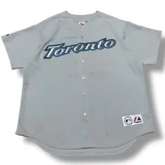 【XL】【USA製】Toronto ベースボールシャツ ユニフォームのサムネイル