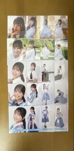 日向坂46　下田衣珠季　生写真　新参者　20種　コンプ