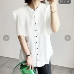 Emma Taylor / イージーケアスエアカラー2WAYシャツのサムネイル