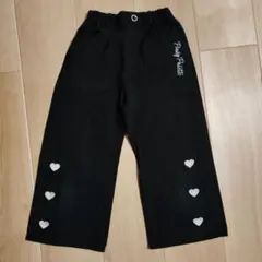 Pinky Palette ブラックストレートパンツ