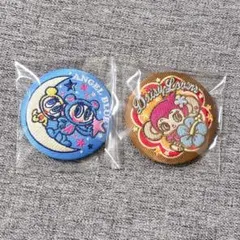 ナルミヤ エンジェルブルー デイジーラバーズ ミンキー 刺繍缶バッジ 2点セット