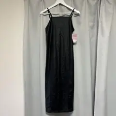 レザー キャミワンピース