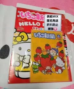 最新号♥️いちご新聞2026年11月号/本誌付録つき/ファイルケース③表紙MIX