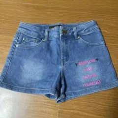 JENNI love スキニーデニム　ショートパンツ　女の子　130 伸縮