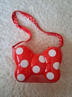 ミニー　リボン型　ポップコーンバケット ディズニー