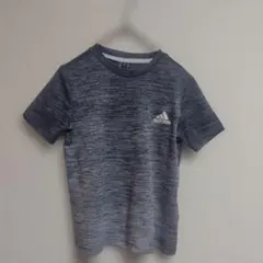 adidas キッズ 半袖Tシャツ グレー