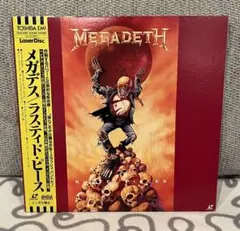 【中古】LD メガデス ラスティド・ピース MEGADETH レーザーディスク 中古】LD メガデス ラスティド・ピース MEGADETH レーザーディスク
