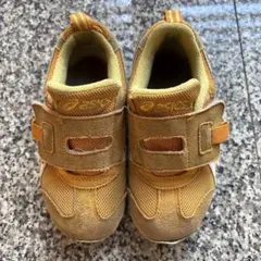 아식스 키즈 스니커즈 옐로우 16.5cm