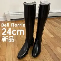 最終値下げ！新品 ブラック レザー ロングブーツ 乗馬のサムネイル