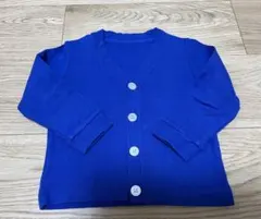 UNIQLO コットンVネックカーディガン（長袖）　90cm