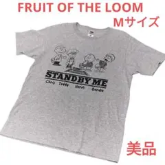 フルーツオブザルームスヌーピーオマージュプリントTシャツスタンドバイミーMサイズ